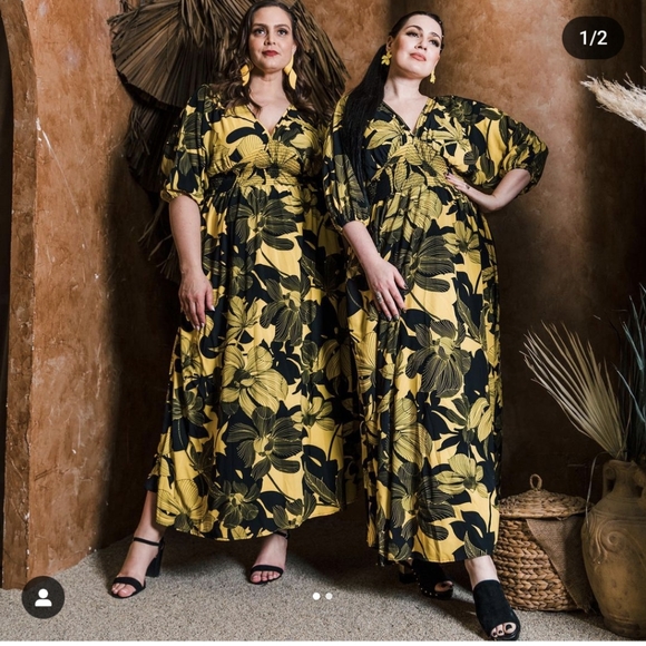 ByVinnik Colla Voce dress in KPB print - Picture 1 of 2